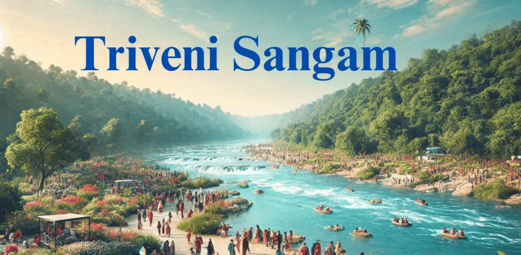 Triveni Sangam in Prayagraj